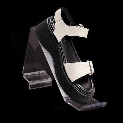 Clear Plastic Shoe Store Display Ständer Rackhalter Sandale Display Ständer  _cn