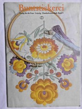 Buntstickerei Handarbeit Handarbeitstechnik Band 9 DDR Verlag f. die Frau 1979