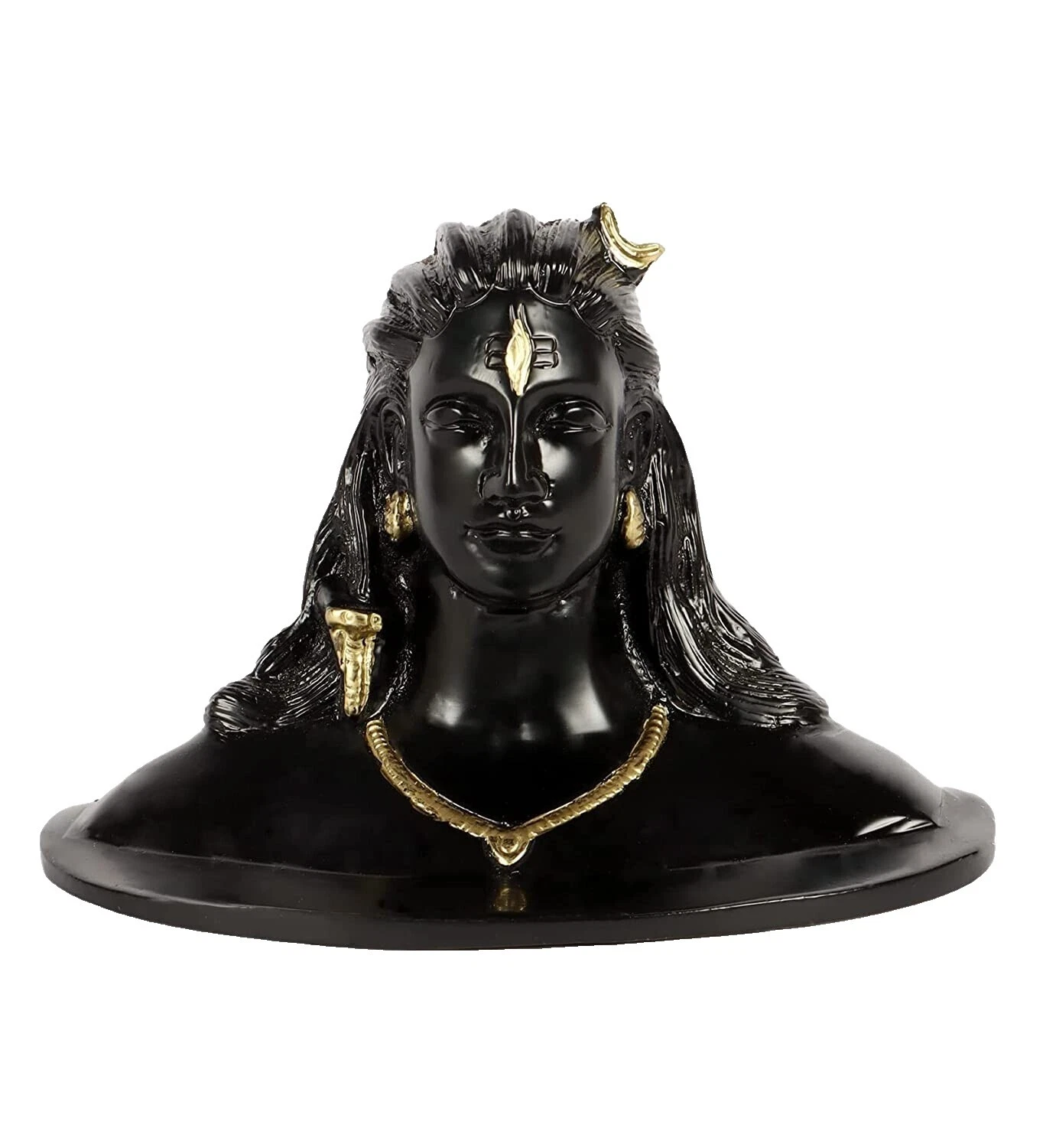 Decoración religiosa Negro Latón esculturas y estatuillas