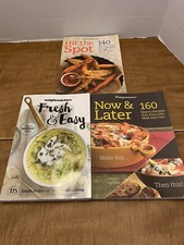 Lot Of 3 Weight Watchers Cook Books