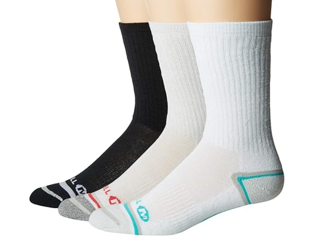 Merrell E2523 Hiker Crew Confezione da 3 Calze Donna Taglio Crew Calzino M