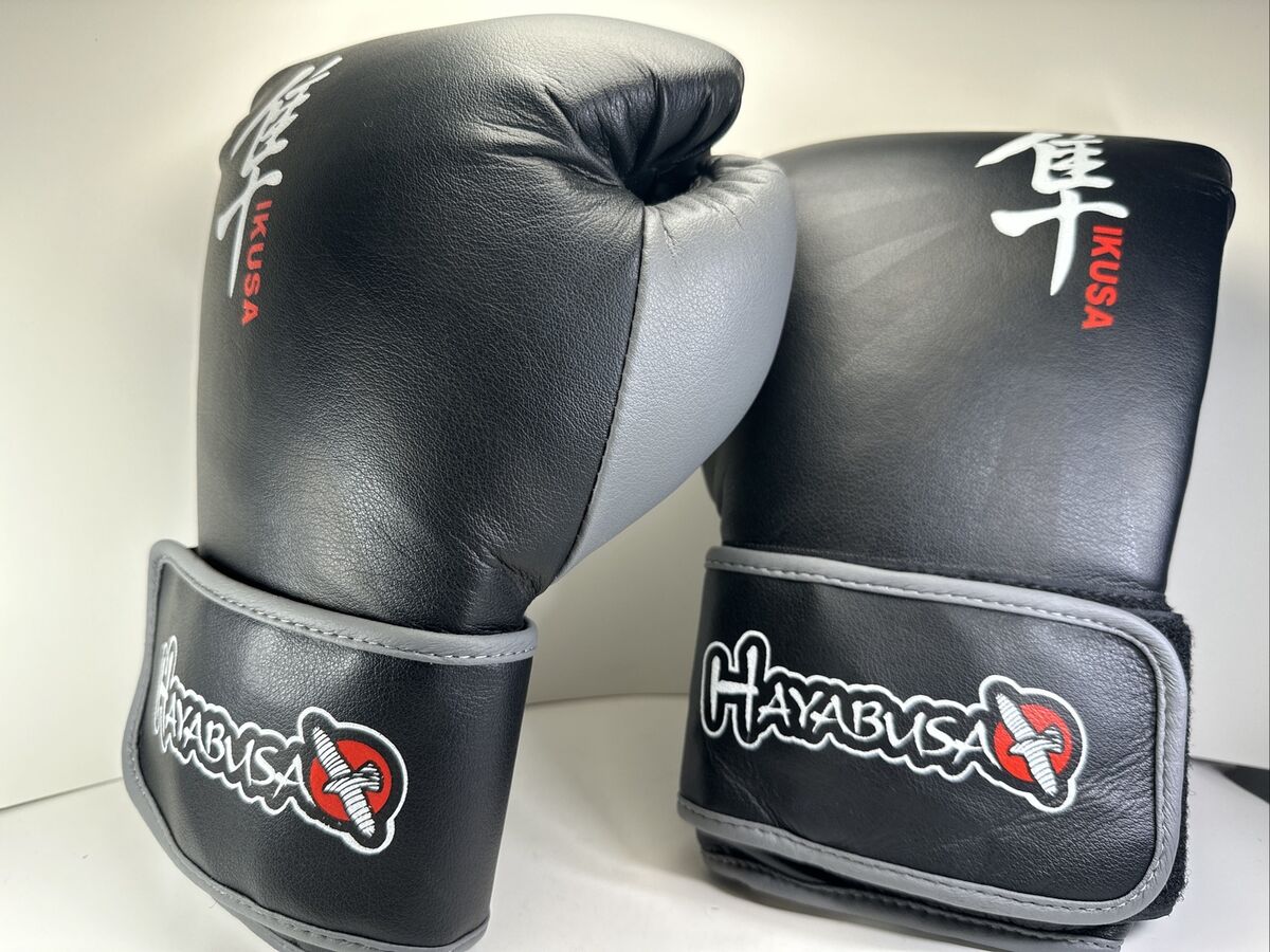 Hayabusa IKUSA 12 OZ Boxing Gloves, Black & Grey | eBay Hayabusa IKUSA 12 OZ Boxing Gloves, Black & Grey | eBay