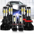 For Ford F150 2015-2022 6000K LED Headlight High/Low Beam Fog Light Bulbs Kit