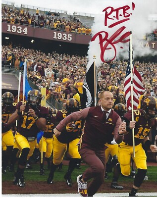 FLECK Signed x 11 Photo Signed REPRINT Football Coach