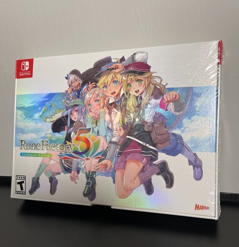 Rune Factory 5 Earthmate Edition - Nintendo Switch BNIB