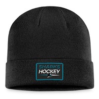 Nhl San Jose Sharks WollmüTze MüTze Authentic Pro Prime Cuffed 196755345227