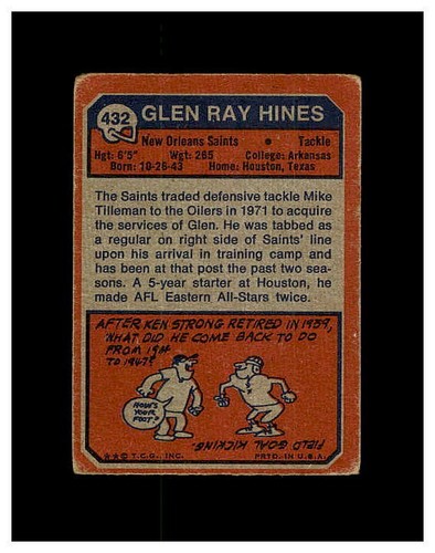 1973 TOPPS FOOTBALL #270 - 528 YOU PICK SEE PHOTOS OF EVERY CARD **NEW LISTING** - Picture 258 of 398