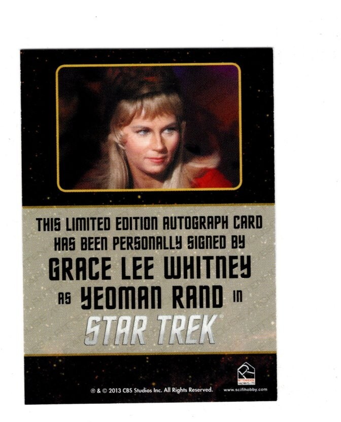 Grace Lee Whitney 2013