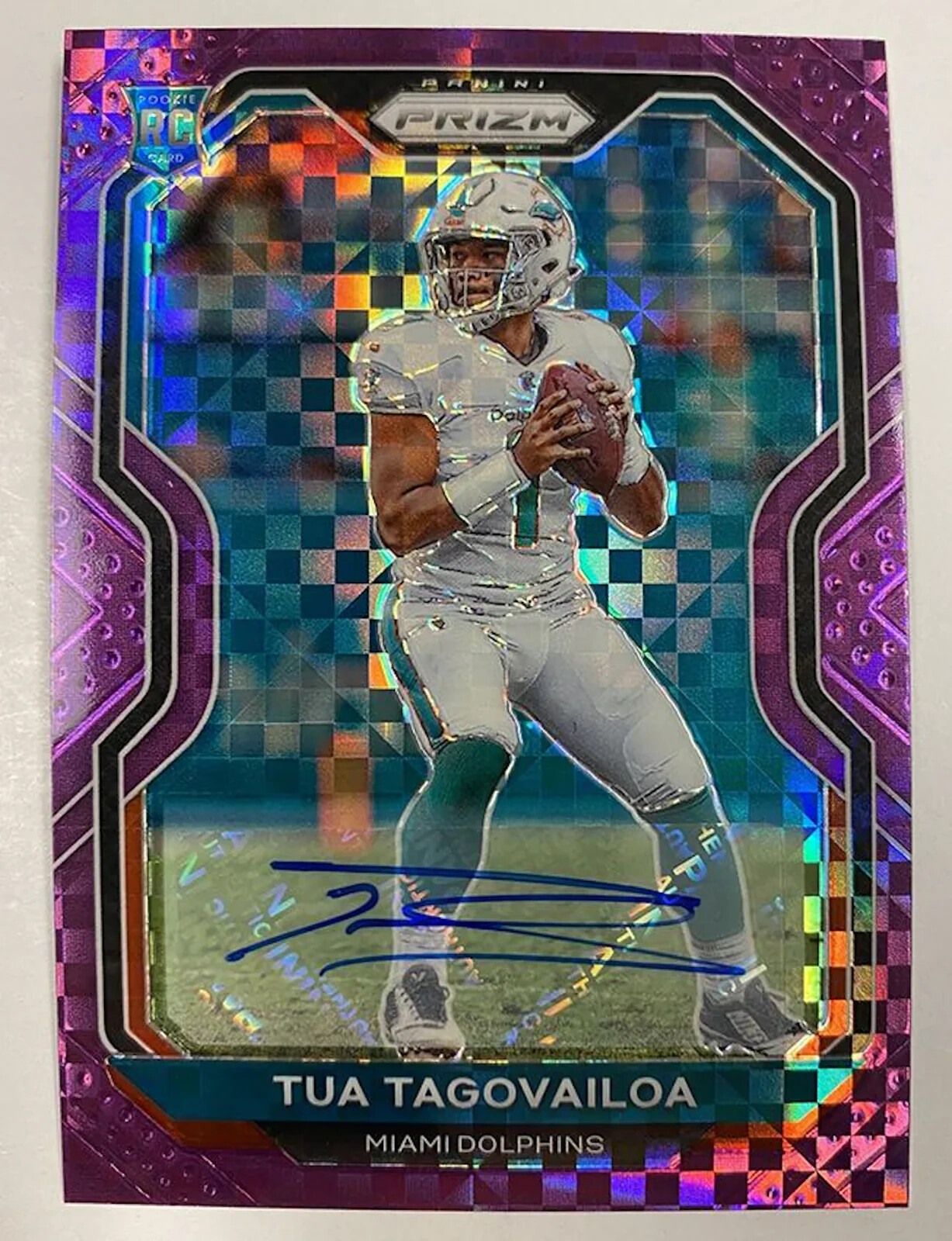 TWO 2020 Panini PRIZM Football Hobby Box 20 AUTO/MEMO HIT PSA Mystery Box BURROW view 10