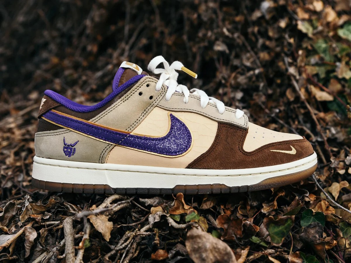 Nike Dunk Low Setsubun 2022 BQ5009-268 Court Purple Beige Brown