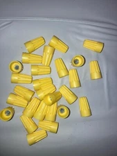 Yellow Wire Connector 22-10 AWG 100ct Nuts, Regular/Non-Winged, GB, BULK