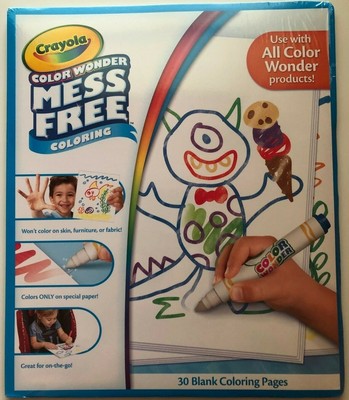 new crayola color wonder mess free coloring drawing book