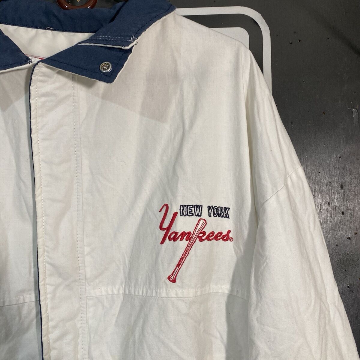 Vintage 80's-90's Swingster New York Yankee White Bomber