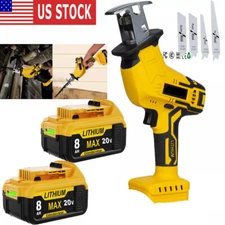 Cordless Electric Reciprocating Saw Versatile Cutting For Dewalt 20V Battery yy