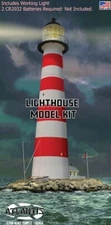 New From Atlantis Models-Lighthouse w/Light & Diorama Base 1:160 Scale Kit#70779