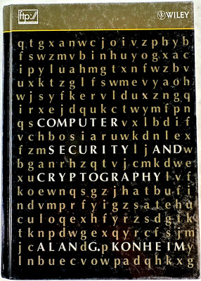 Computer Security and Cryptography by Alan G. Konheim 2007 - English C130
