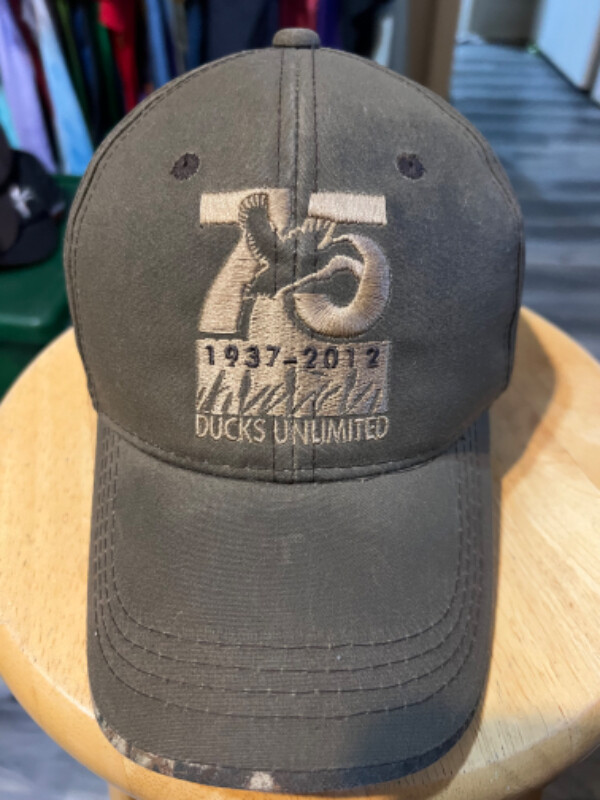 75 years Anniversary Ducks Unlimited Olive Green Hat