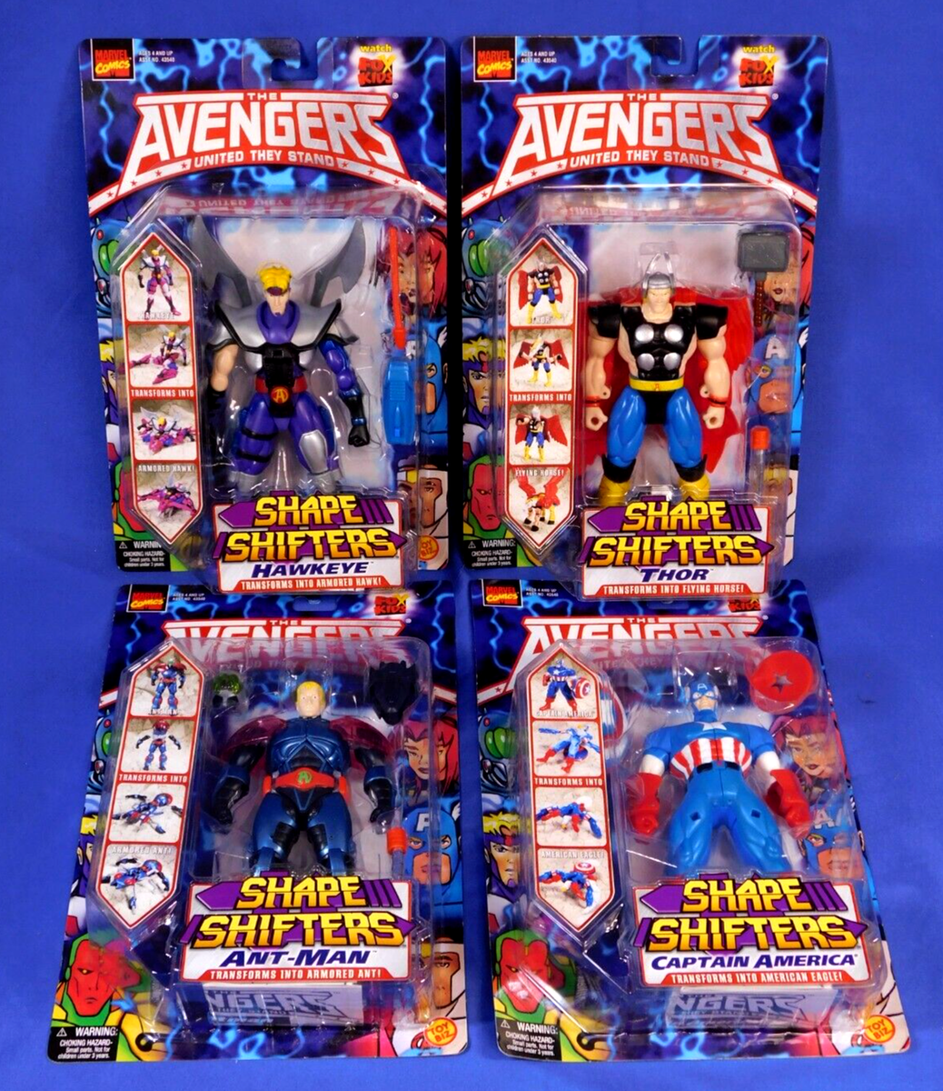 AVENGERS UNITED THEY STAND SHAPE SHIFTERS SET OF 4 ANT-MAN