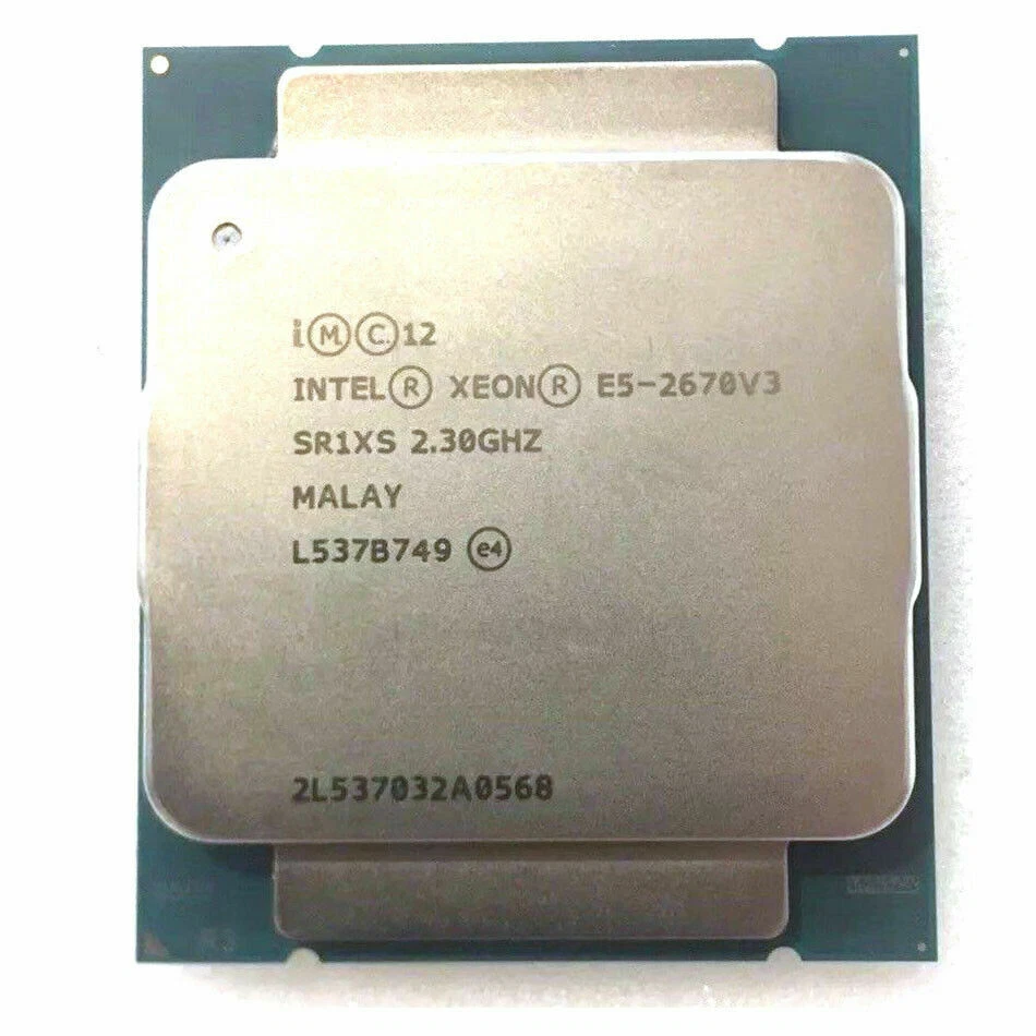 Intel Xeon E5-2680 V3 E5-2670 V3 E5-2660 V3 E5-2690 V3 LGA 2011-3 CPU Processor - Image 3 of 4