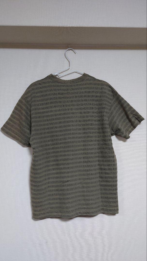 STUSSY 80s Black Tag Embroidery All Over Patterned Border T STUSSY 80s Black Tag Embroidery All Over Patterned Border T