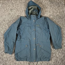 Lowe Alpine Waterproof Jacket Womens Small Full Zip Triple Point Coat Outdoor