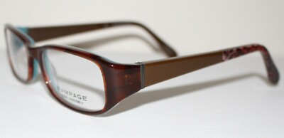 RAMPAGE R188T BRN BROWN New Optical Eyeglass Frames For Women