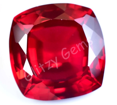 Natural Blood Red Ruby 67.10 Ct Cushion CERTIFIED Gigantic Stunning Loose Gem