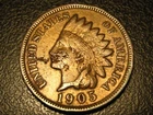 1905 Indian Head Cent VF Detail