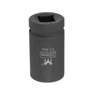 "3/4\"-Antrieb Mit 28 Mm Tiefer Schlagnuss, 6-Kant, Cr-Mo-Legierungsstahl Metrisch"