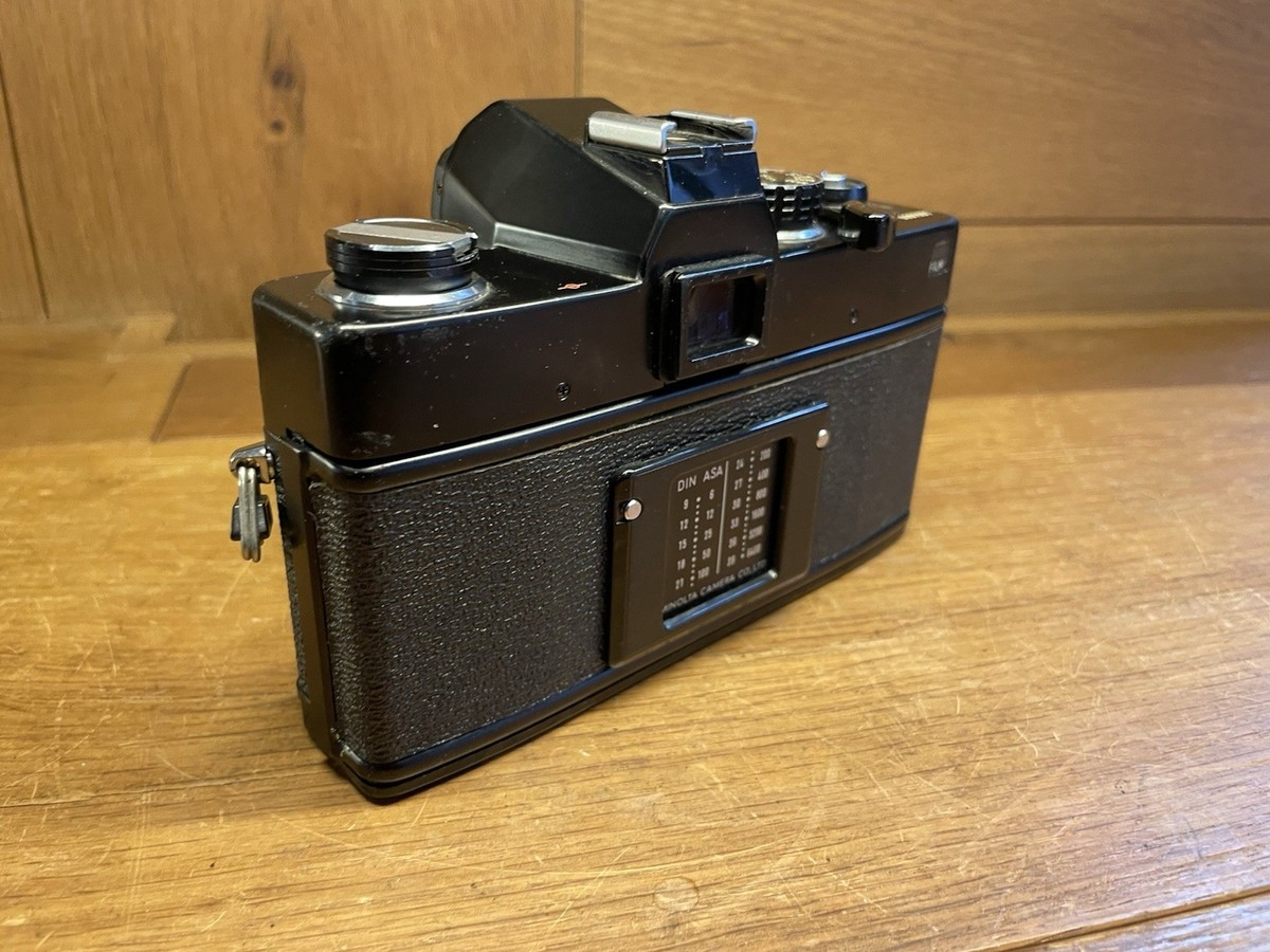 Rare Black : Near Mint* Minolta SR505 Film Camera MC Rokkor