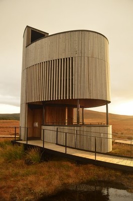 Foto 12x8 RSPB Aussichtsturm in Forsinard, Sutherland diese Struktur ist bis 2017