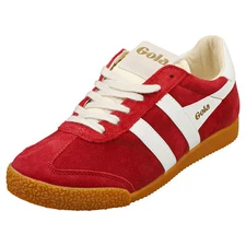 Gola Elan Womens Fashion Sneakers in Red White