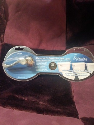 Stylewise Universal Fit Decorative Tank Lever Silver Handle