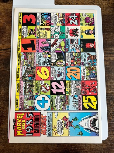 MARVEL AGE 32 NOV ¡EL VUELO X-MEN Y ALFA! 'NUFF SAID! EL OFICIAL MARVEL NE - Imagen 2 de 2