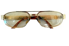 Sergio Tacchini Vintage Italian glasses Gold Tortoise Designer- Read
