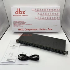 DBX 166XL Compressor/Limiter Professional Audio Processor Brand New