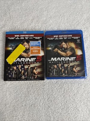 The Marine 5: Battleground (Blu-ray, 2017) WWE Superstars - New and Sealed