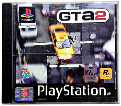 GTa 2 Grand Theft Auto PS1 PS2 PS3 PAL *Manual No Map* PlayStation