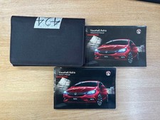 2016-2019 VAUXHALL ASTRA OWNERS MANUAL HANDBOOK & WALLET