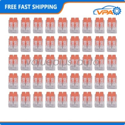 For Wago 221 Lever Nuts 90X Compact Splicing Wire Connector Assortment with Case