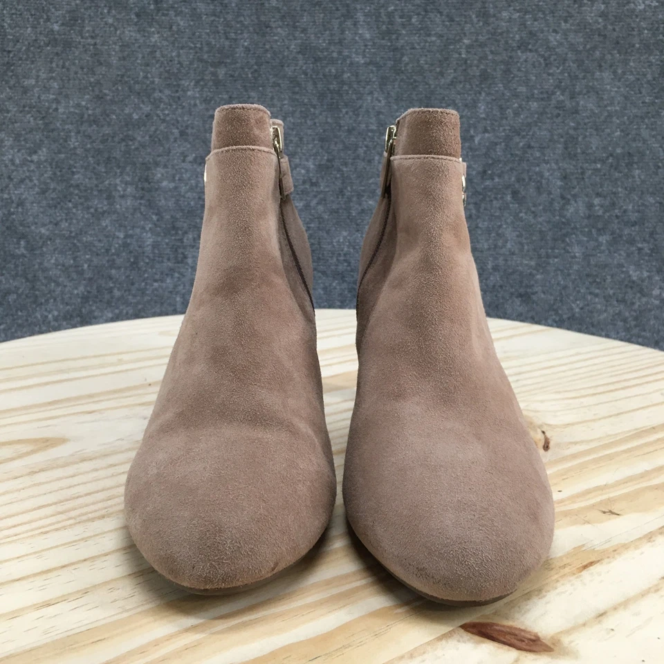 Botas Bandolino Mujer 7 M Largo Marrón Gamuza Botín Gatito Tacones Informales Foto 4 de 4