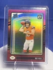 2024 Panini Donruss Optic - Rated Rookie Bo Nix #209 Pink Prizm (RC)