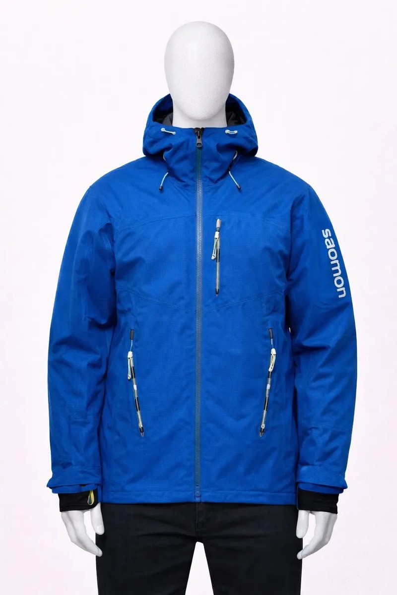 Salomon Men's Ski Jacket Size S Blue | eBay