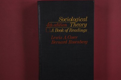 365775 SOCIOLOGICAL THEORY Macmillan Publishing Co., Inc. A Book of Readings HC