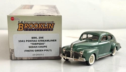 Brooklin BRK 206 - 1941 Pontiac Streamliner "Torpedo" Sedan Coupe