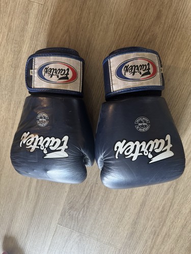 Fairtex Blue Sparring Gloves Boxing Training Kickboxing Equipment