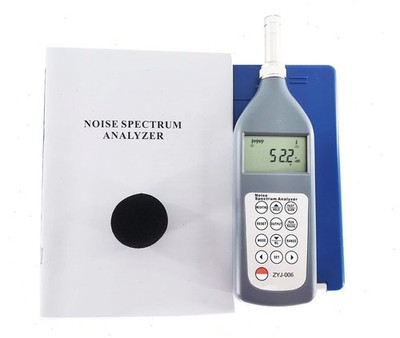 Sound Level Meter Handheld Noise Spectrum Analyzer with Range 25dB~130dB (A)
