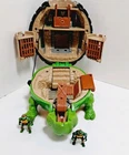 VTG 1994 Playmates TMNT Turtles Mini Mutants Raph Feudal Castle Playset Raphael