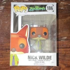 Funko Pop! Vinyl Zootopia Nick Wilde Figure 186 Disney Movies Standard