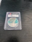 1990 S AMERICAN SILVER EAGLE MERCANTI SIGNED PCGS PR 70 DCAM $1 PROOF 1 OZ COIN